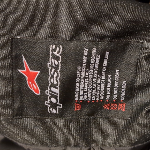 Alpinestars Stella Black motorcycle Jacket - Picture 7 of 7